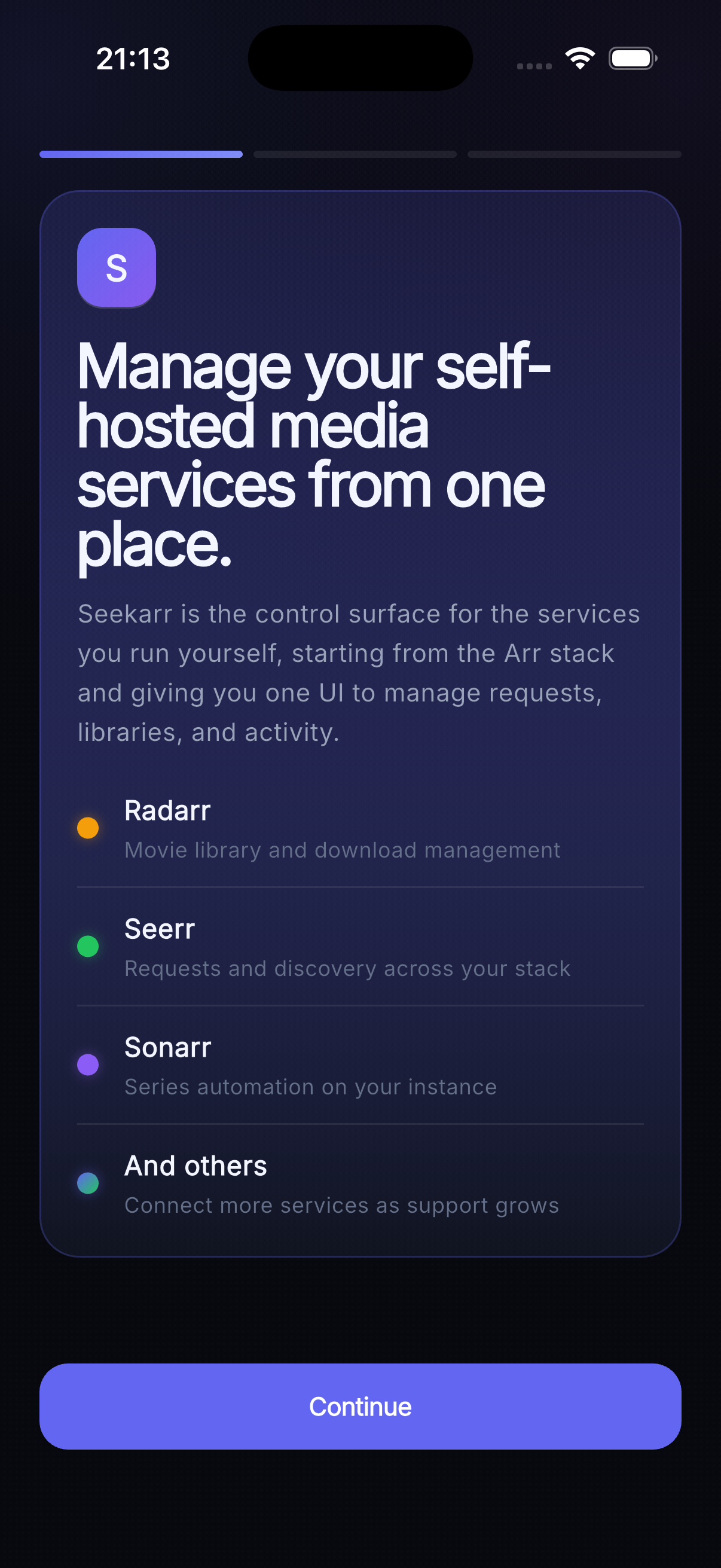 Seekarr onboarding — intro